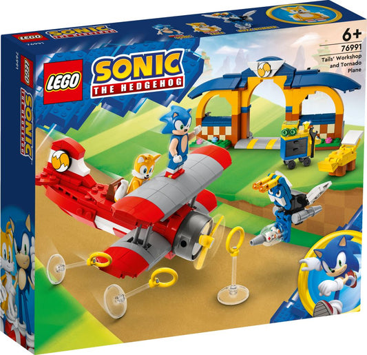 Tails' Werkplaats en Tornado Vliegtuig - Lego Sonic 5702017419497