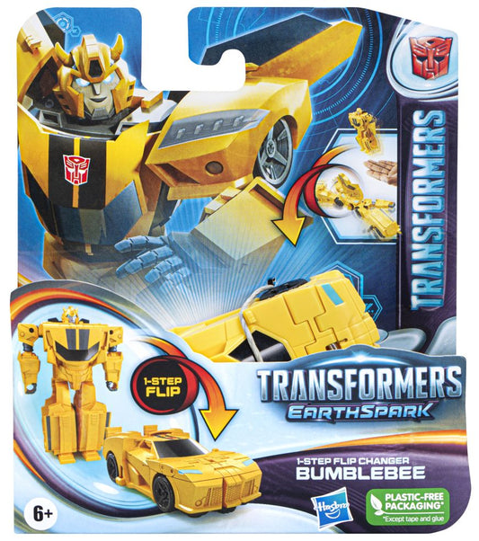 Transformers Earthspark 1 Step Flip  Bumblebee 5010996195111
