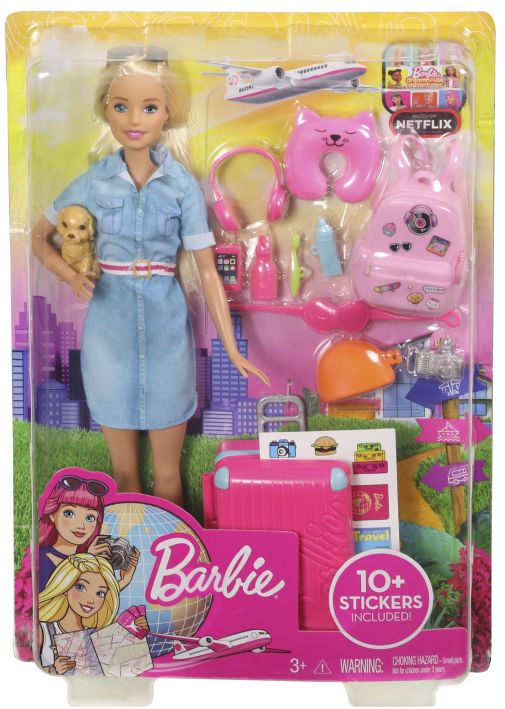 Barbie gaat op reis - Barbie 0887961683820