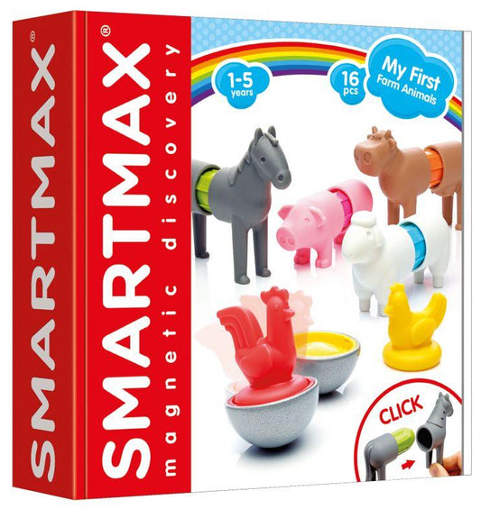 Smartmax My First - Farm Animals - 16 Pcs - Amuzzi