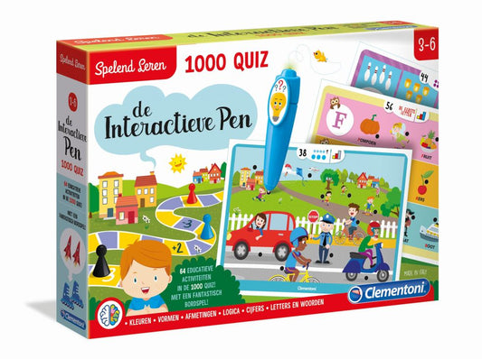 De interactieve pen 1000 quiz - Spelend leren - NL 8005125668939
