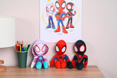 Knuffel Glow In The Dark Eyes Ghost Spider 25 Cm