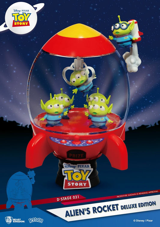  Disney: Toy Story 4 - Aliens Rocket Deluxe PVC Diorama  4710495551975