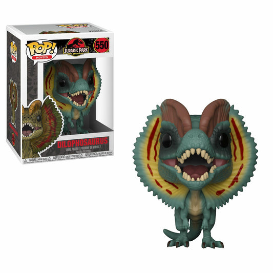 Jurassic Park POP! Movies Vinyl Figures 9 cm Dilophosaurus Assortment (6)  0889698267366