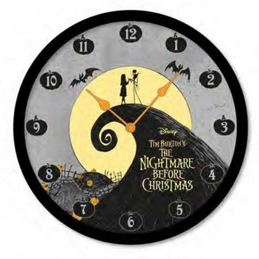  The Nightmare Before Christmas: Jack and Sally 10 inch Wall Clock  5050293858739