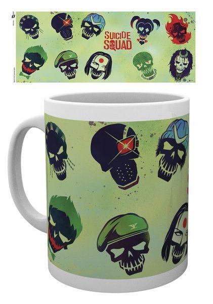 Mug Suicide Squad Skulls - Amuzzi