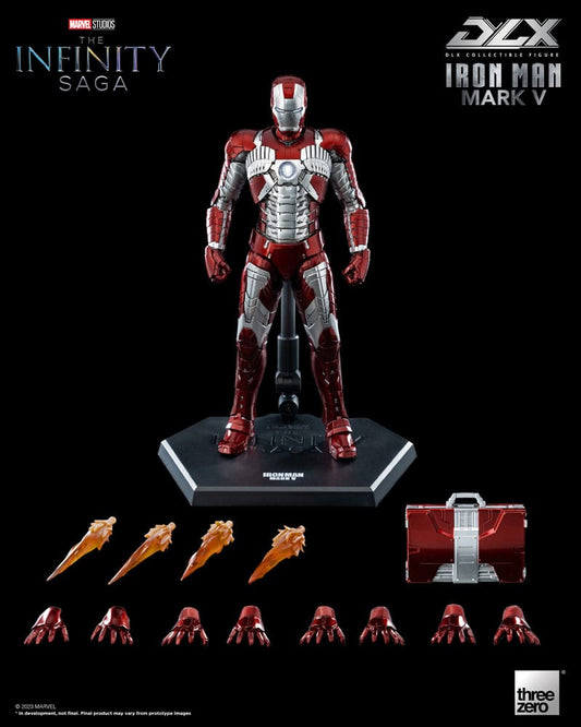 Infinity Saga DLX Action Figure 1/12 Iron Man Mark 5 17 cm 4895250808478