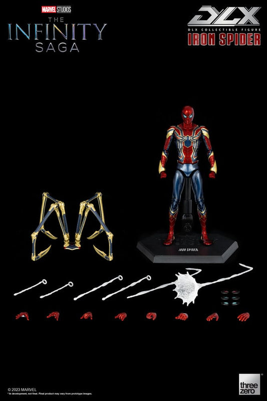 Infinity Saga DLX Action Figure 1/12 Iron Spider 16 cm 4897056204225