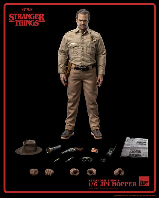 Stranger Things Action Figure 1/6 Jim Hopper (Season 1) 32 cm 4895250811430