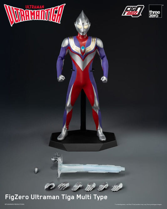 Ultraman Tiga FigZero Action Figure 1/6 Ultraman Tiga Multi Type 32 cm 4895250817746