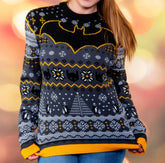 Batman Christmas Sweater Penguin Size M 5060674403694