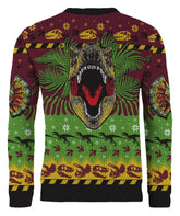 Jurassic Park Christmas Sweater Happy Rexmas Size M 5060914718298