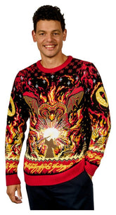 Lord of the Rings Christmas Sweater Balrog Size M 5061036142107