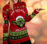 Star Wars Christmas Sweater Yoda Size M 5060674401492