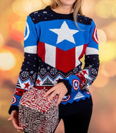 Captain America Christmas Sweater Size XS 5060674400075