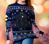 Pac-Man Christmas Sweater Size M 5060674400228
