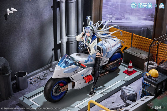 Vsinger PVC Statue 1/7 Vsinger Luo Tianyi Retro-Future Storm Driver Ver. 23 cm 6977178990041