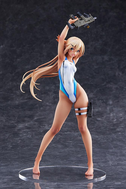 Arms Note PVC Statue 1/7 Kouhai-chan of the Swim Club Blue Line Swimsuit Ver. 29 cm 4981932517582