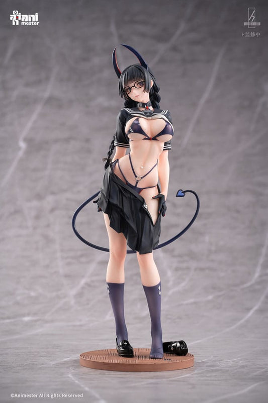 Original Character Statue 1/6 Succubus Class President Reina Illustration by Ban! 30 cm   6976881810301