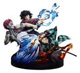 Demon Slayer: Kimetsu no Yaiba PVC Figure Tanjiro Kamado & Giyu Tomioka & Akaza 13 cm 4534530654069