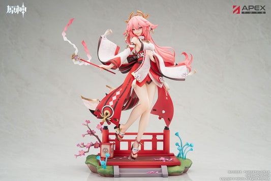 Genshin Impact PVC Statue 1/7 Yae Miko Astute Amusement Ver. 28 cm  6971995422266