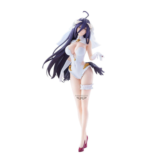 Overlord Glitter&Glamours PVC Statue Albedo Wedding Ver. 27 cm 4983164298741