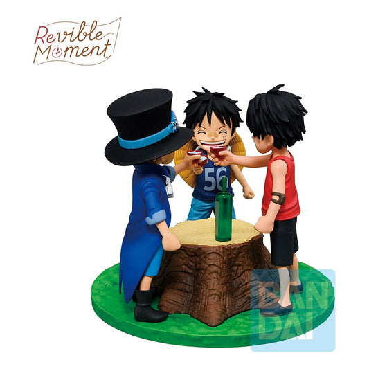 One Piece Dramatic Memories Ichibansho PVC Statue Ace & Sabo & Luffy 10 cm 4573102690418