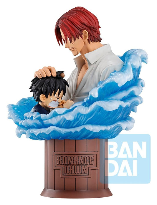 One Piece Ichibansho PVC Figure Shanks & Luffy (Red Hair Pirates) 15 cm 4573102724076