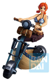 One Piece Playing Love Song in the Sky Ichibansho Masterlise Expiece PVC Figure Nami 18 cm 4580886842919