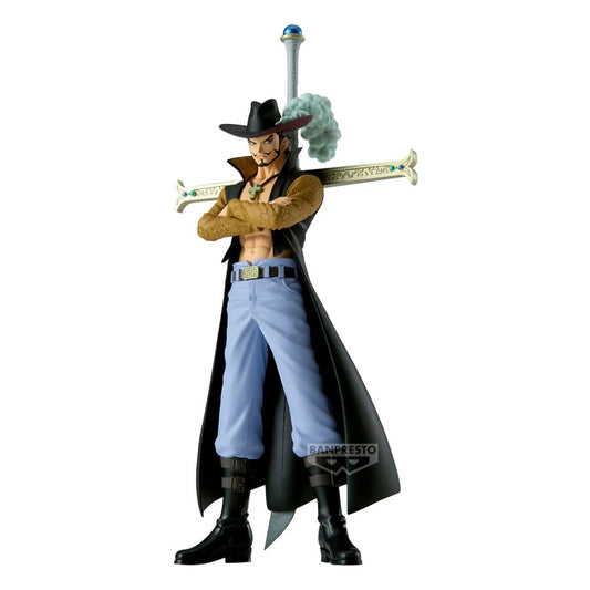 One Piece DXF - The Grandline Series - Extra PVC Statue Dracule Mihawk 17 cm 4983164286915