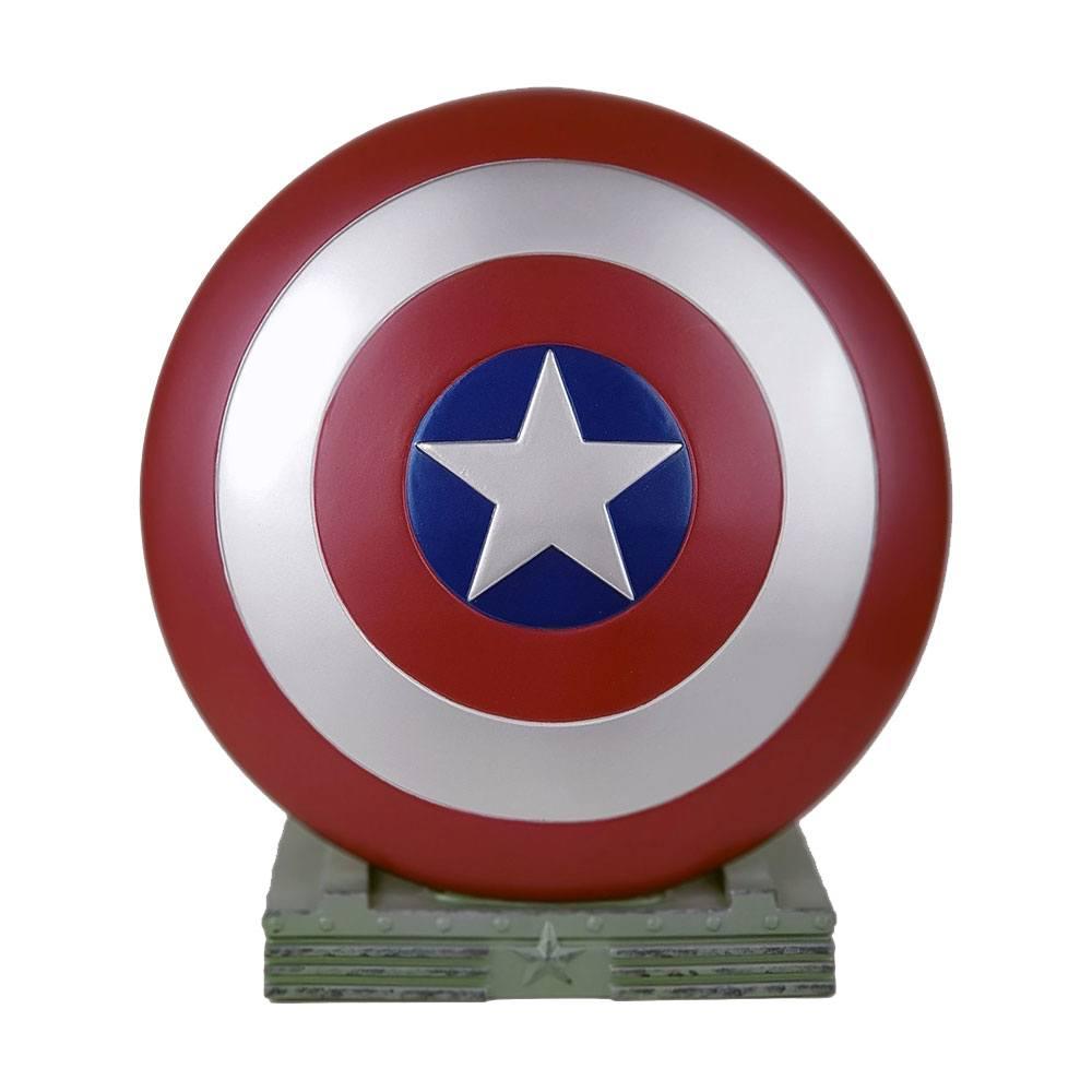 Marvel Coin Bank Captain America Shield 25 Cm - Amuzzi