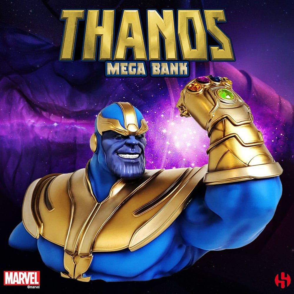 Marvel Comics Coin Bank Thanos 23 cm 3760226379959