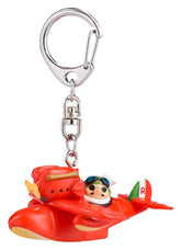 Porco Rosso Keychain Porco Rosso and Savoia 4990593516889