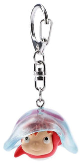 Ponyo 3D Keychain Ponyo and jellyfish 4990593516933