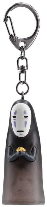 Spirited Away 3D Keychain No Face with gold dust 4990593519873