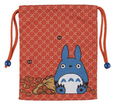 My Neighbor Totoro Cloth Bag Middle Totoro Orange 4990593552771