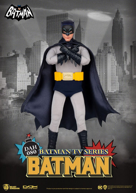 DC Comics Dynamic 8ction Heroes Action Figure 1/9 Batman TV Series Batman 24 cm 4711385240634