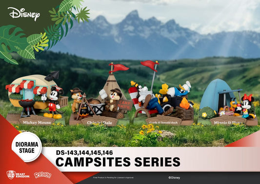 Disney D-Stage Campsite Series PVC Diorama Go 4711385240375