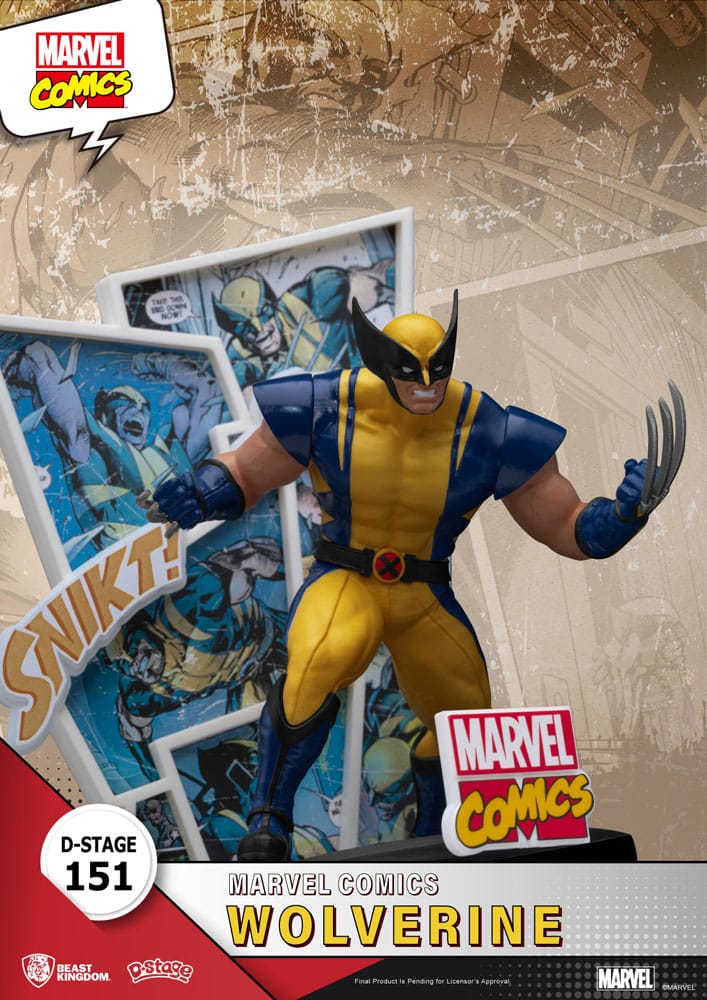Marvel D-Stage PVC Diorama Wolverine 16 cm 4711385244663