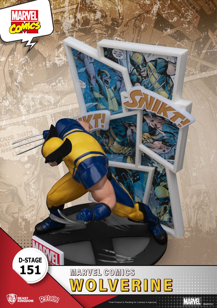 Marvel D-Stage PVC Diorama Wolverine 16 cm 4711385244663