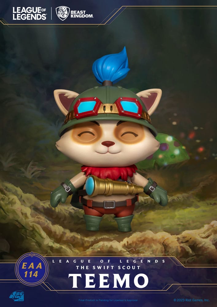 League of Legends Egg Attack Figure The Swift Scout Teemo 12 cm 