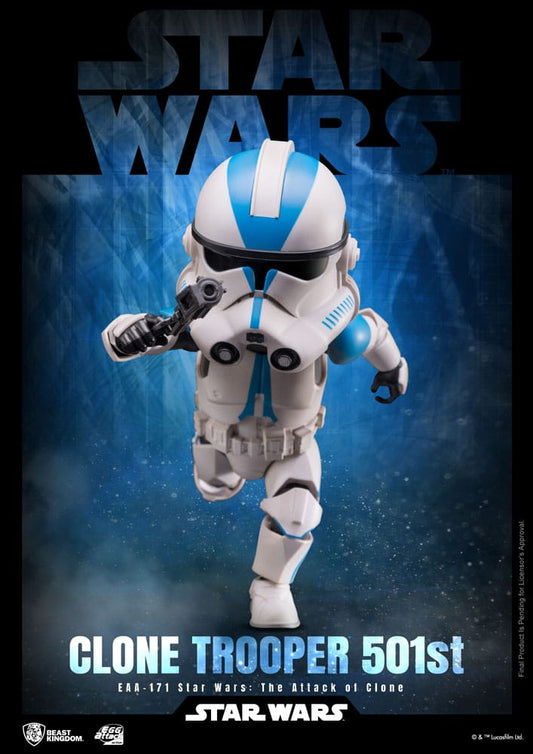 Star Wars Egg Attack Action Figure Clone Trooper 501st 16 cm 4711385244564