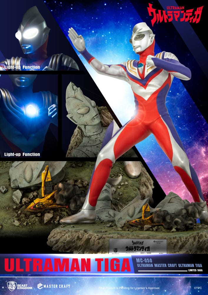 Ultraman Master Craft Statue Ultraman Tiga 41 4711203454465