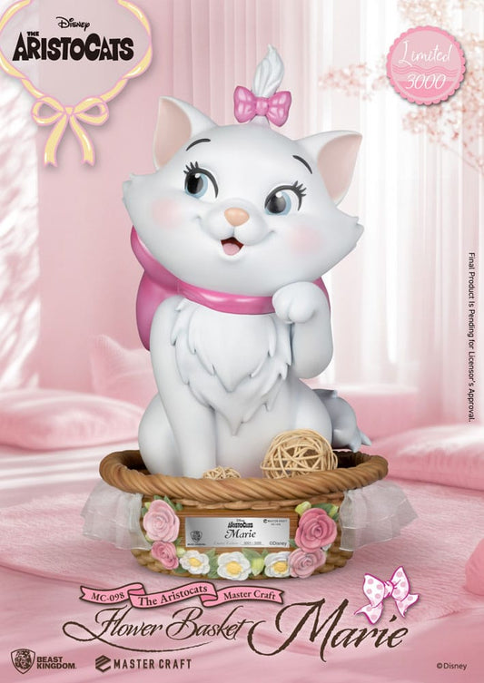 Aristocats Master Craft Statue Flower Basket Marie 32 cm 4711385253467