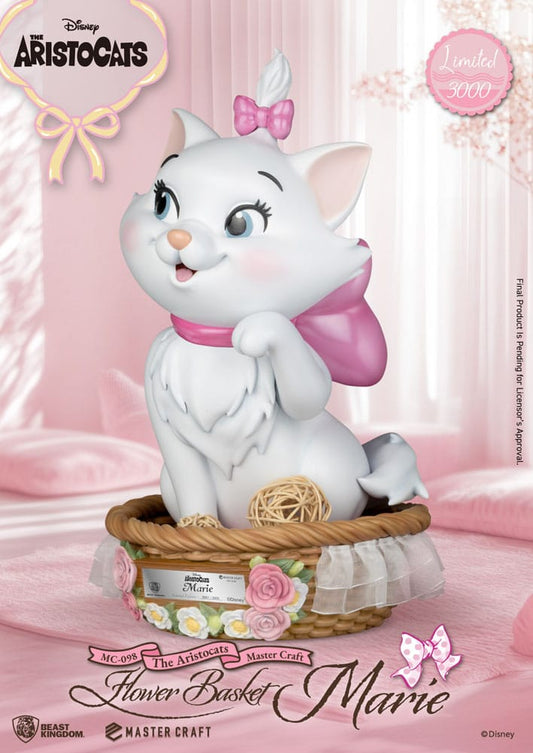 Aristocats Master Craft Statue Flower Basket Marie 32 cm 4711385253467