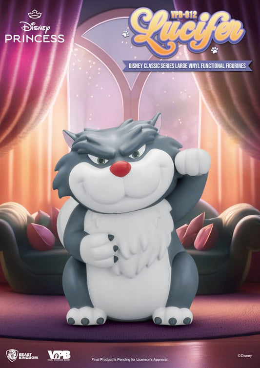 Cinderella Piggy Vinyl Bank Lucifer 33 cm  4711385246773