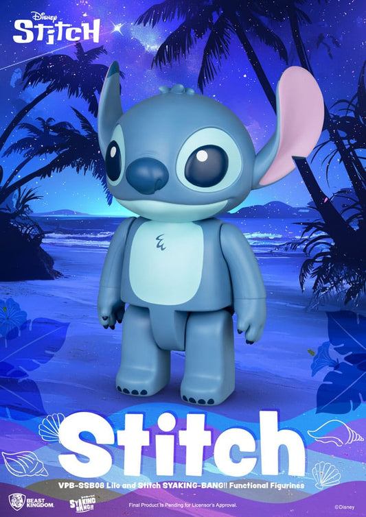 Lilo & Stitch Syaing Bang Vinyl Bank Stitch 30 cm 4711385249590