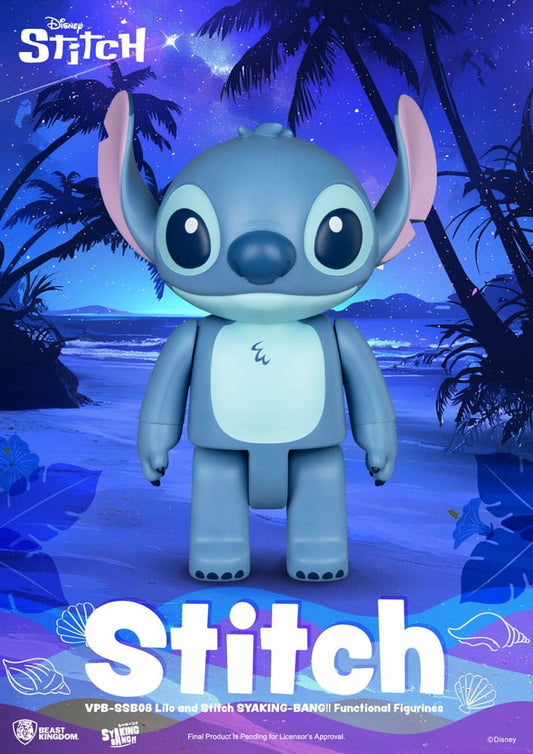 Lilo & Stitch Syaing Bang Vinyl Bank Stitch 30 cm 4711385249590