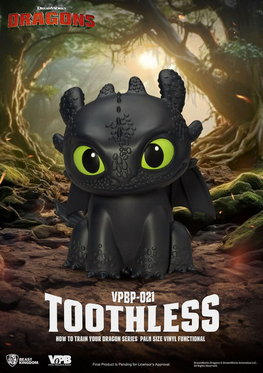How to Train Your Dragon Piggy Vinyl Bank Toothless 12 cm  4711385259711