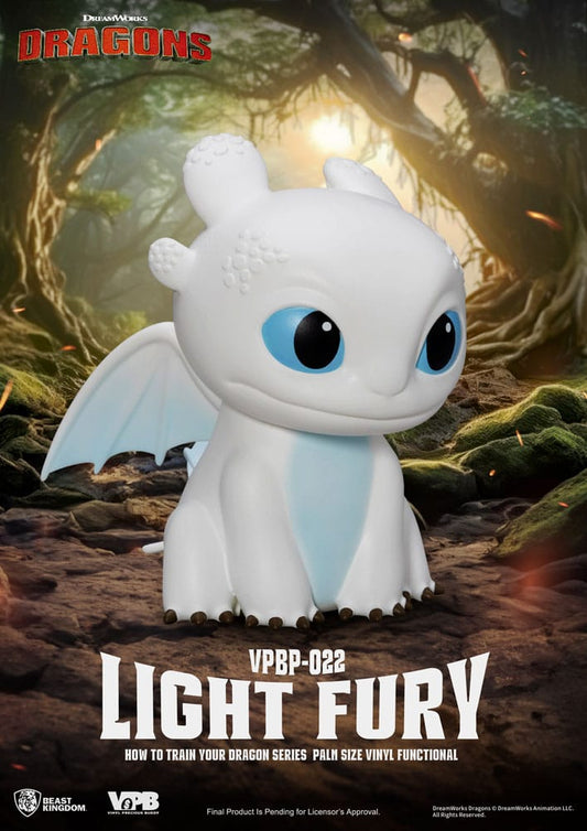 How To Train Your Dragon Piggy Vinyl Bank Light Fury 12 cm 4711385259728